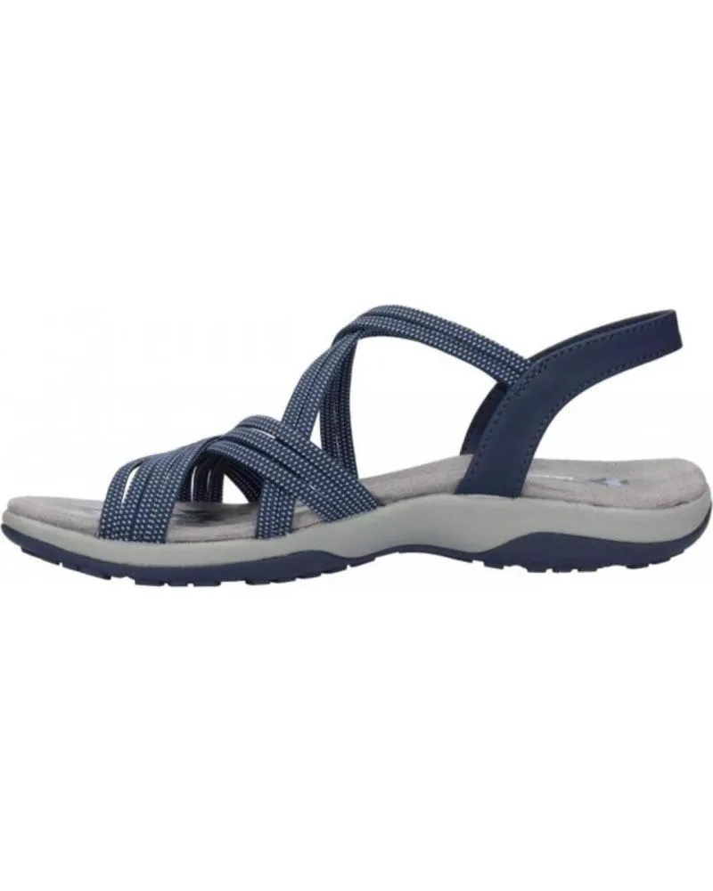 Sandalias SKECHERS  de Mujer SANDALIAS PLANAS 163117 MARINO  AZUL