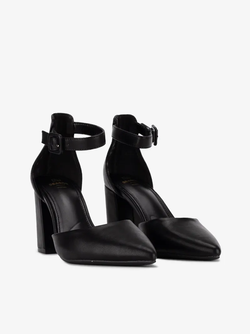 SAPATO PUMP DE SALTO E FORMA PONTIAGUDA