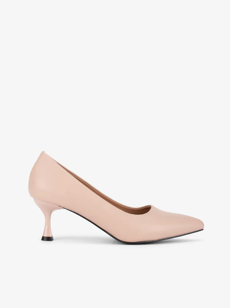 SAPATO PUMP DE SALTO KITTEN COM BIQUEIRA PONTIAGUDA
