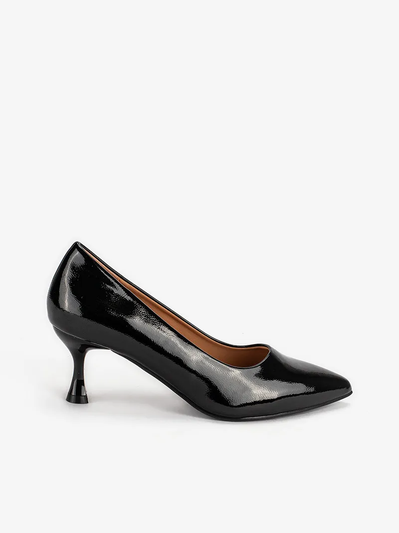 SAPATO PUMP DE SALTO KITTEN COM BIQUEIRA PONTIAGUDA