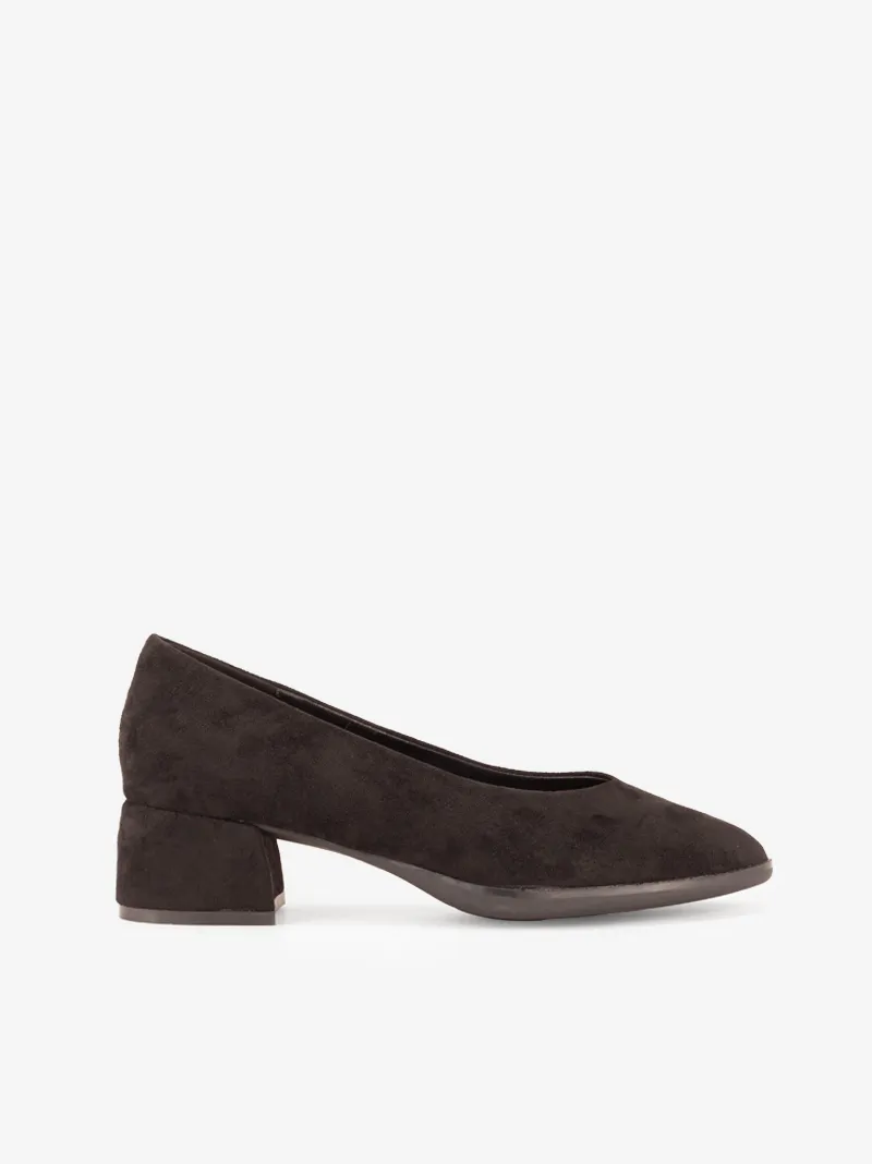 SAPATO PUMP DE TACÃO COM SOLA CONFORTO