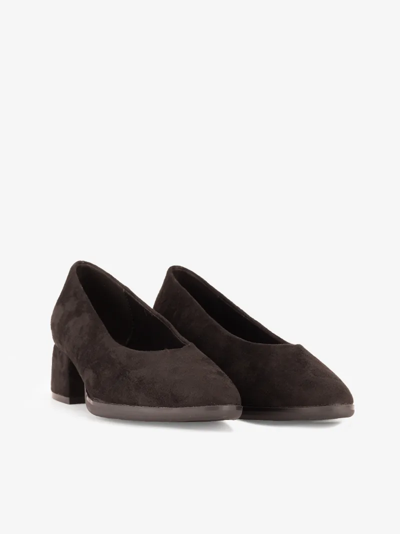 SAPATO PUMP DE TACÃO COM SOLA CONFORTO