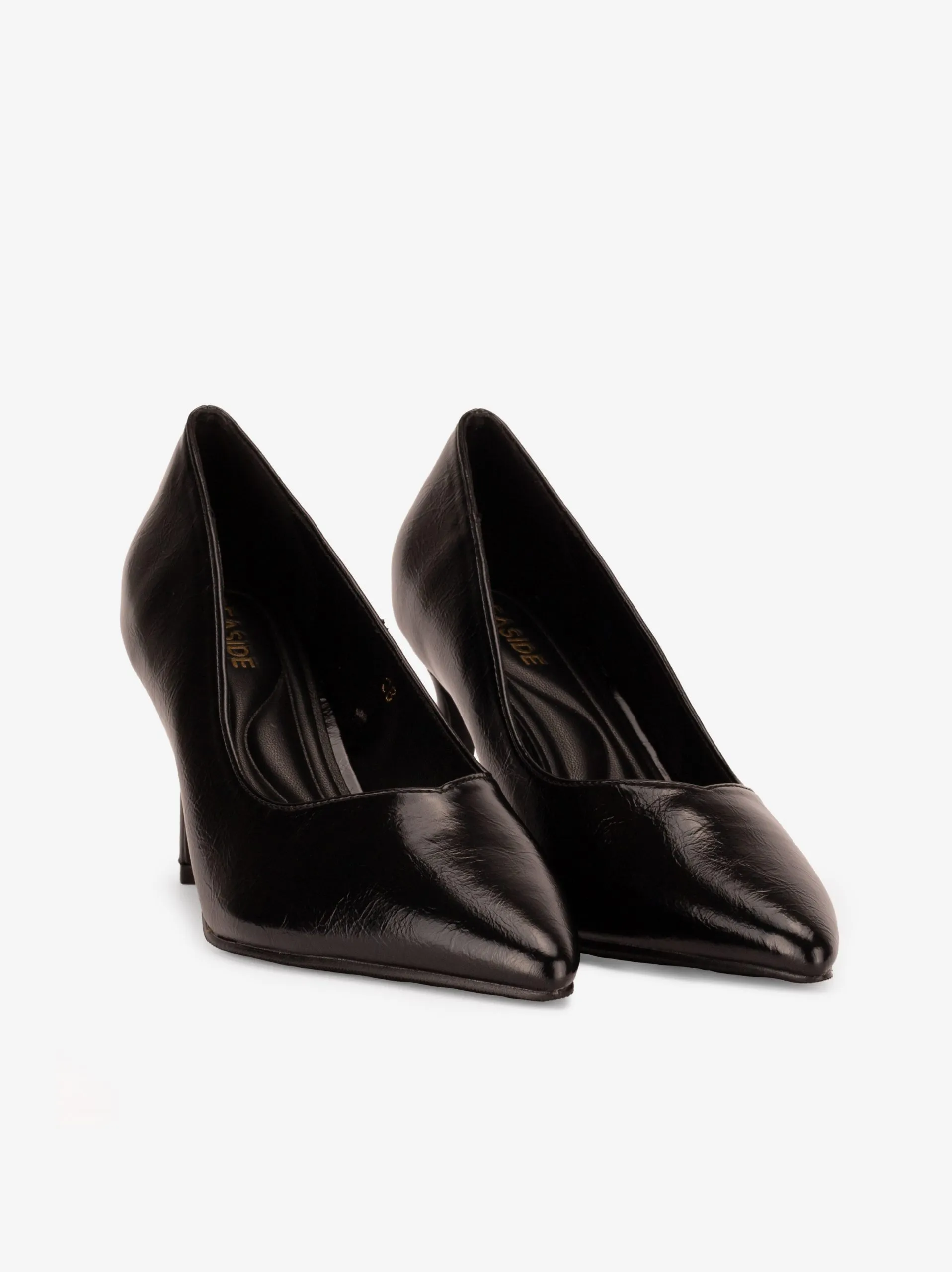 SAPATO PUMP STILETTO DE SALTO COM FORMA PONTIAGUDA