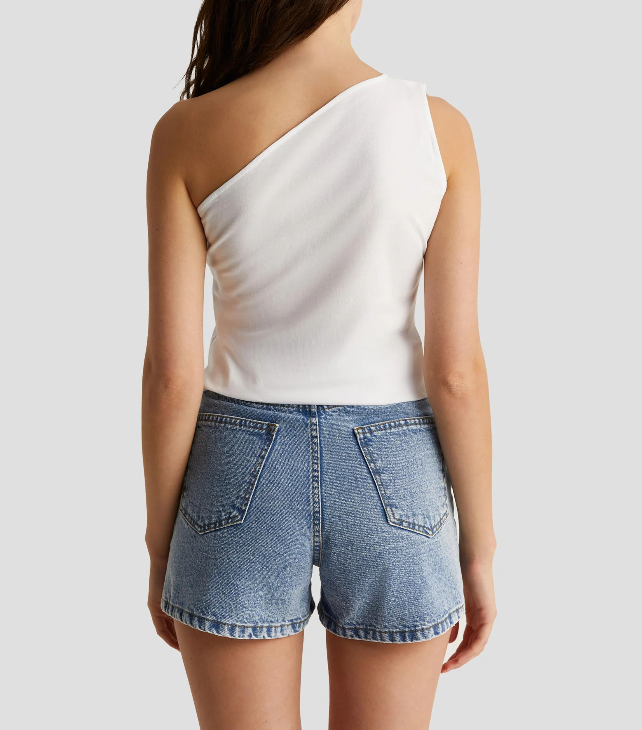 Scalpers Blusa sin mangas lisa Mujer