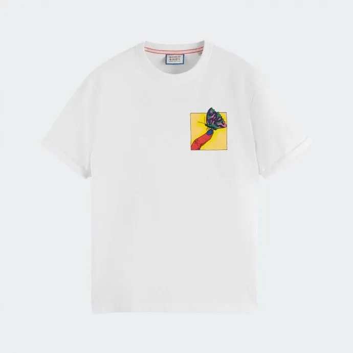 SCOTCH & SODA Camiseta Scotch Soda Blanca