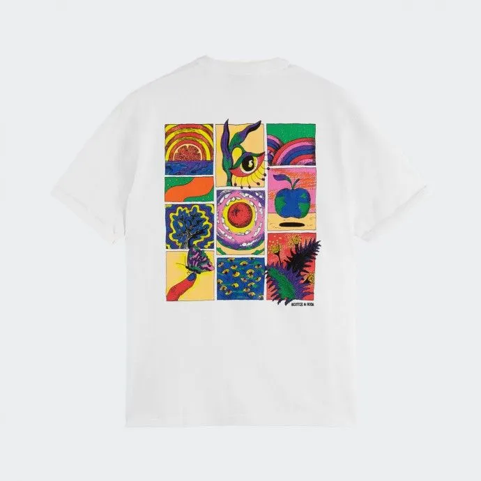 SCOTCH & SODA Camiseta Scotch Soda Blanca