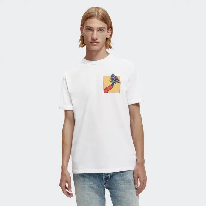 SCOTCH & SODA Camiseta Scotch Soda Blanca