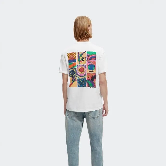 SCOTCH & SODA Camiseta Scotch Soda Blanca