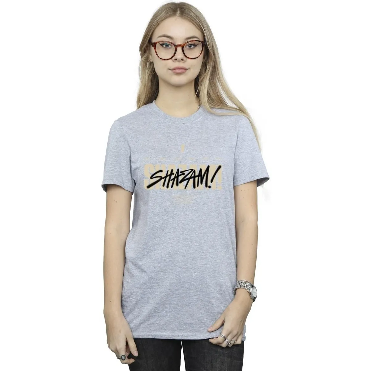 Shazam Fury Of The Gods Vandalised Logo