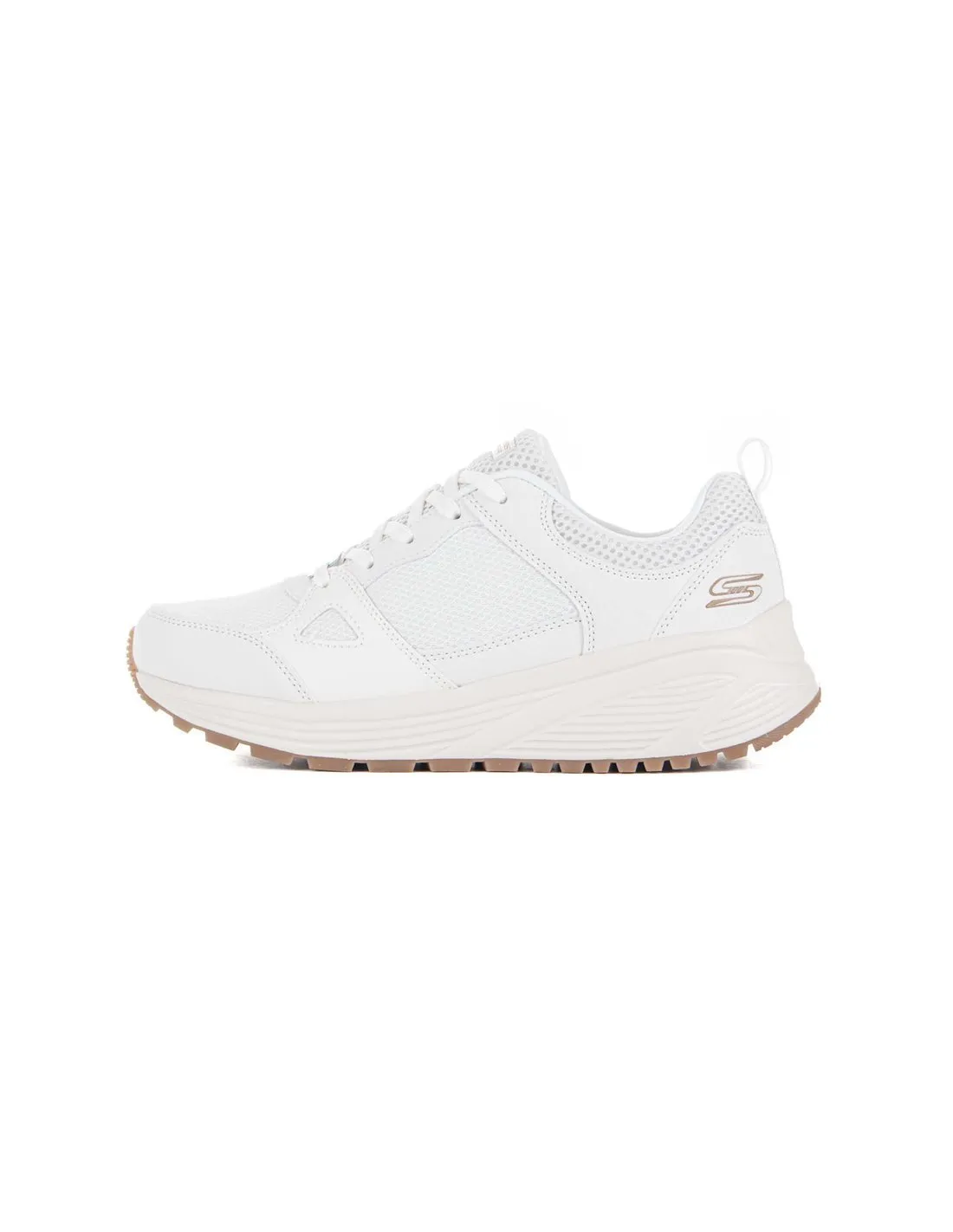 SKECHERS  ZAPATILLAS BLANCO ROTO BOBS SPARROW 2.0 RETRO CLEAN 117268/OFWT MUJER