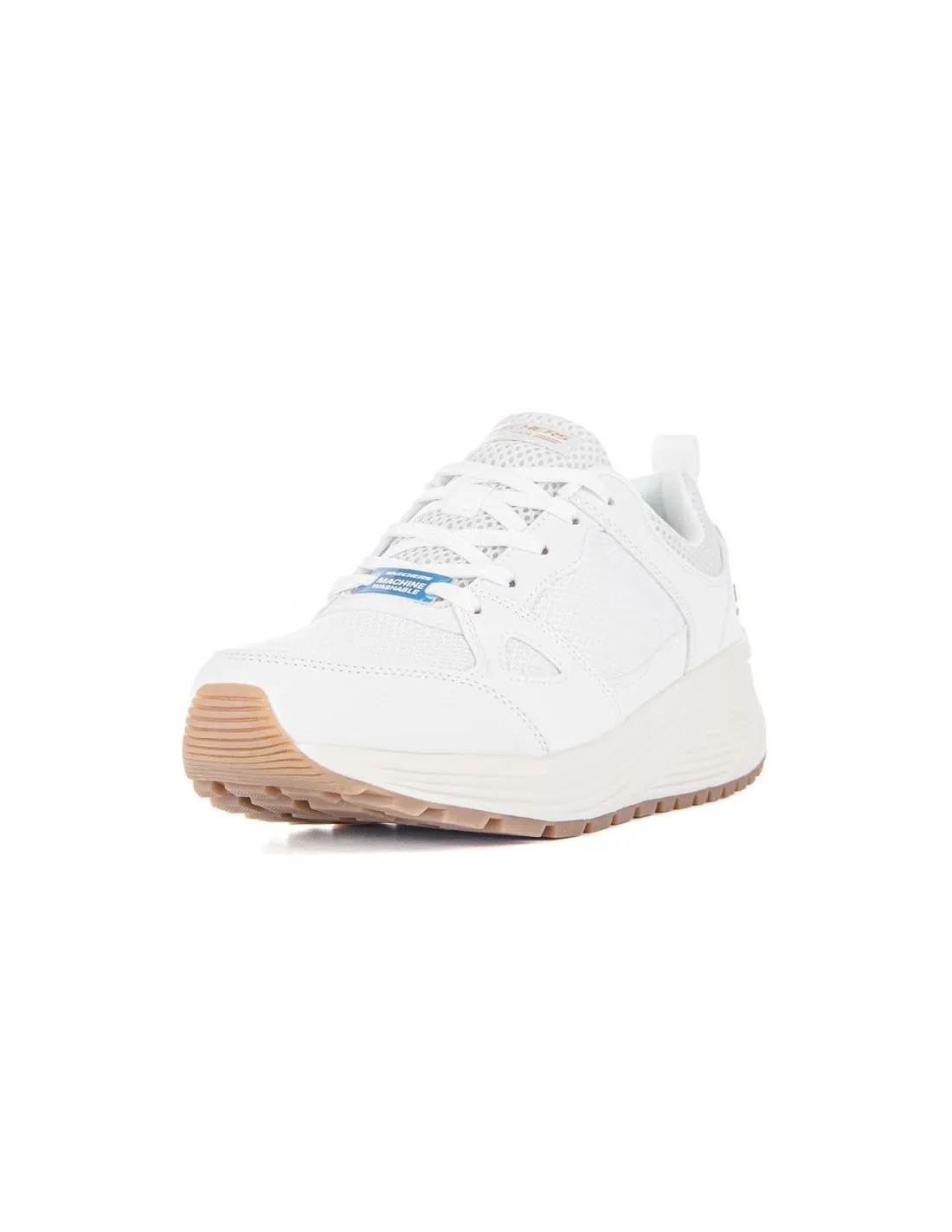 SKECHERS  ZAPATILLAS BLANCO ROTO BOBS SPARROW 2.0 RETRO CLEAN 117268/OFWT MUJER