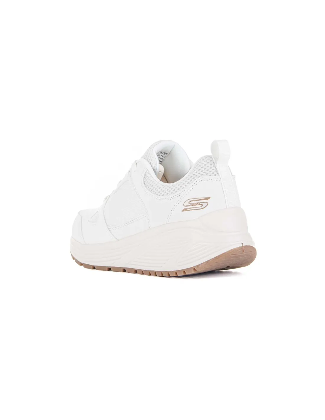 SKECHERS  ZAPATILLAS BLANCO ROTO BOBS SPARROW 2.0 RETRO CLEAN 117268/OFWT MUJER