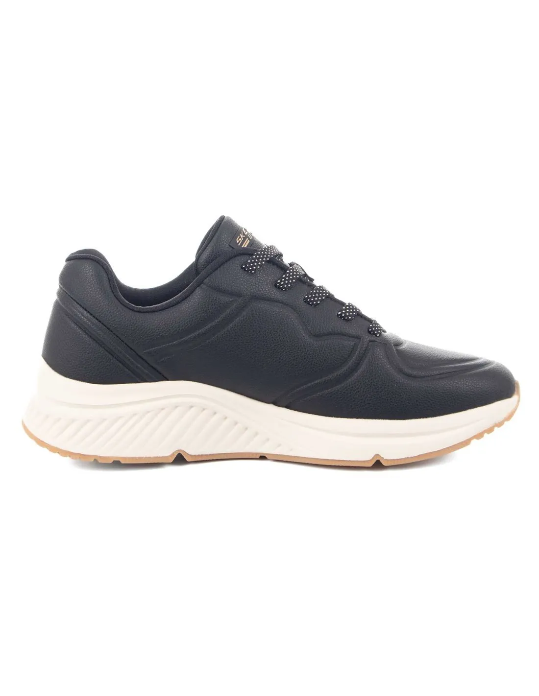 SKECHERS  ZAPATILLAS NEGRAS BOBS ARCH COMFORT B SWEET A BIND 117560 MUJER
