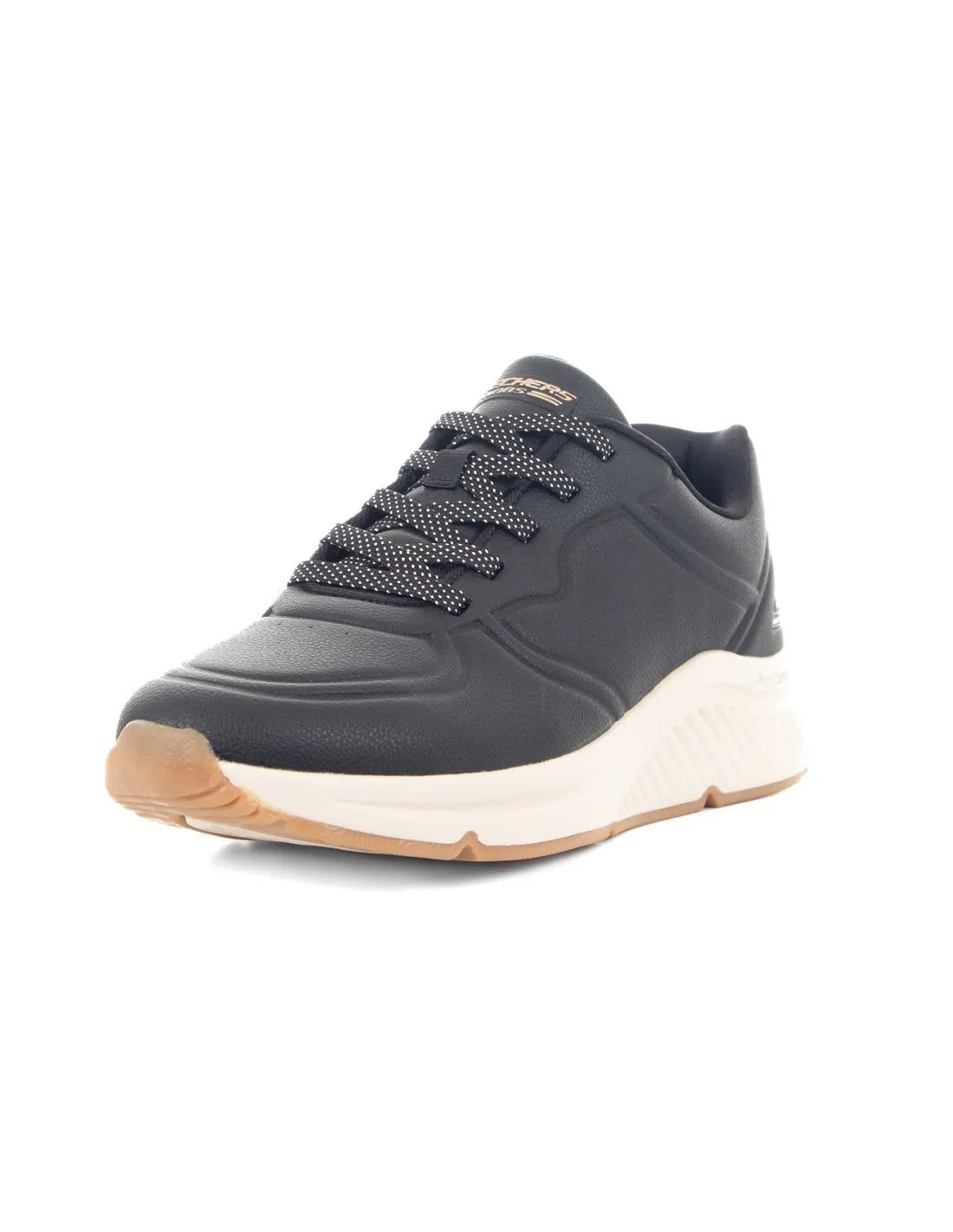 SKECHERS  ZAPATILLAS NEGRAS BOBS ARCH COMFORT B SWEET A BIND 117560 MUJER