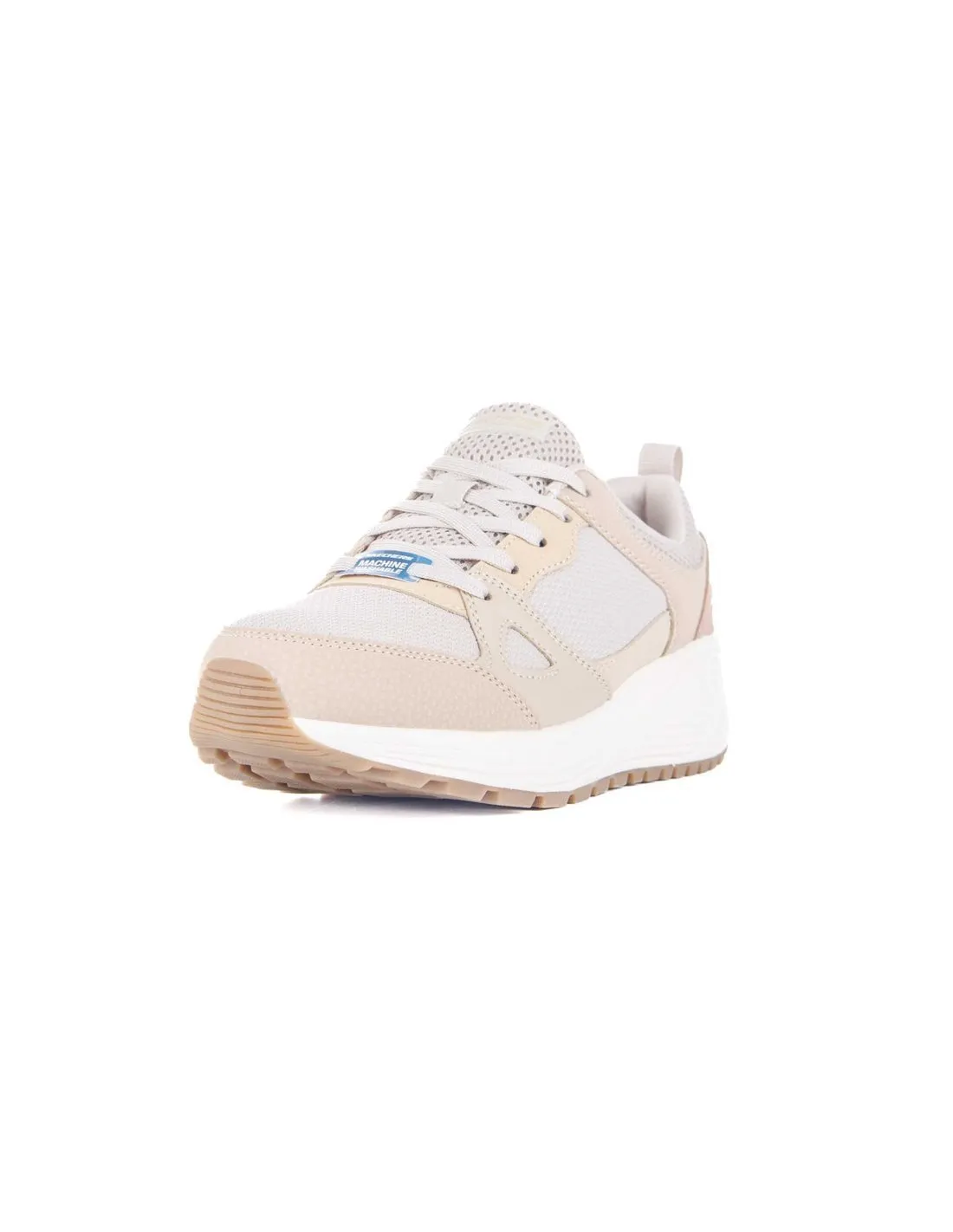 SKECHERS  ZAPATILLAS TAUPE BOBS SPARROW 2.0 RETRO CLEAN 117268/TPMT MUJER