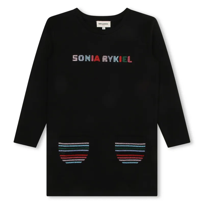 SONIA RYKIEL Vestido fantasía con pedrería