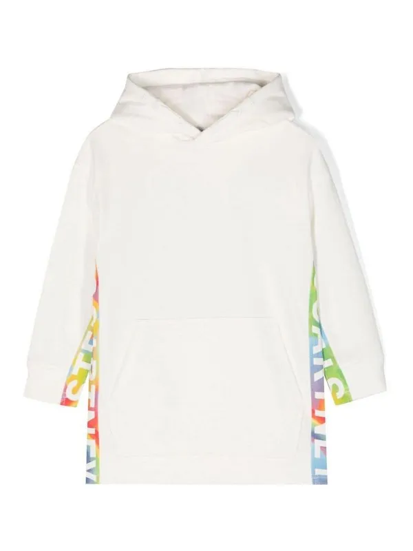 STELLA MCCARTNEY KIDS VESTIDO MIDI  BLANCO