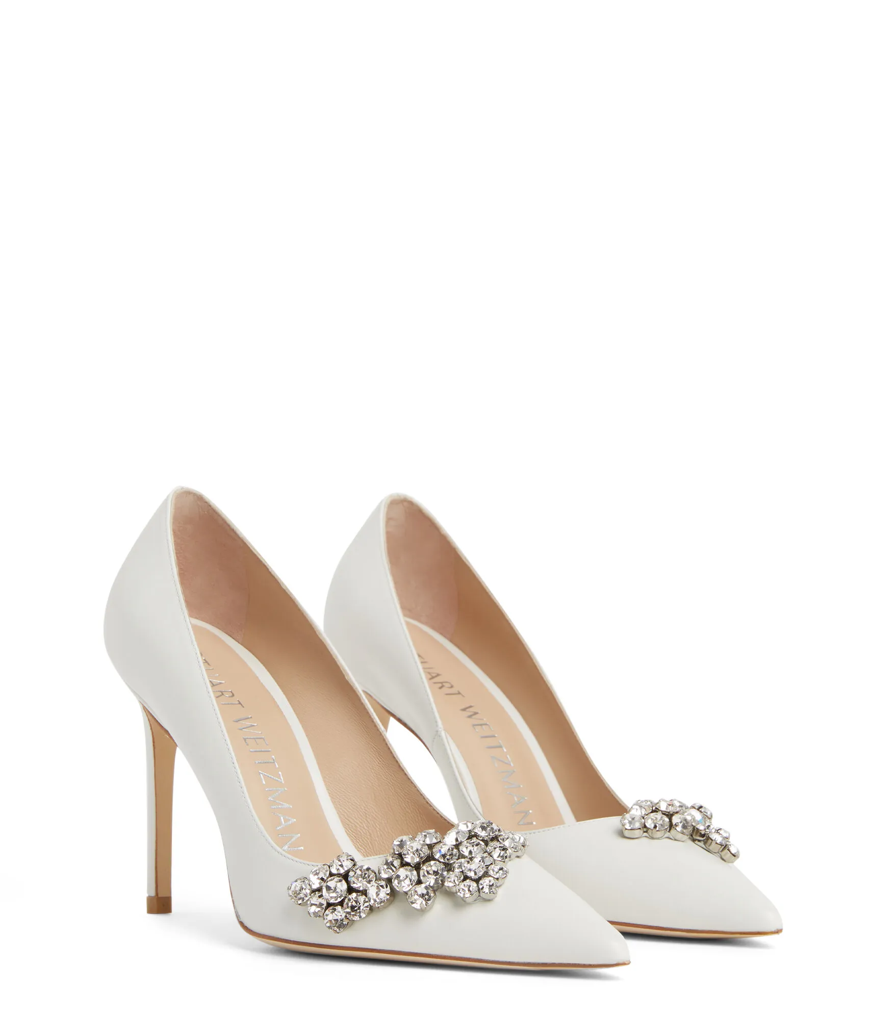 STUART CRYSTAL FLEUR 100 PUMP