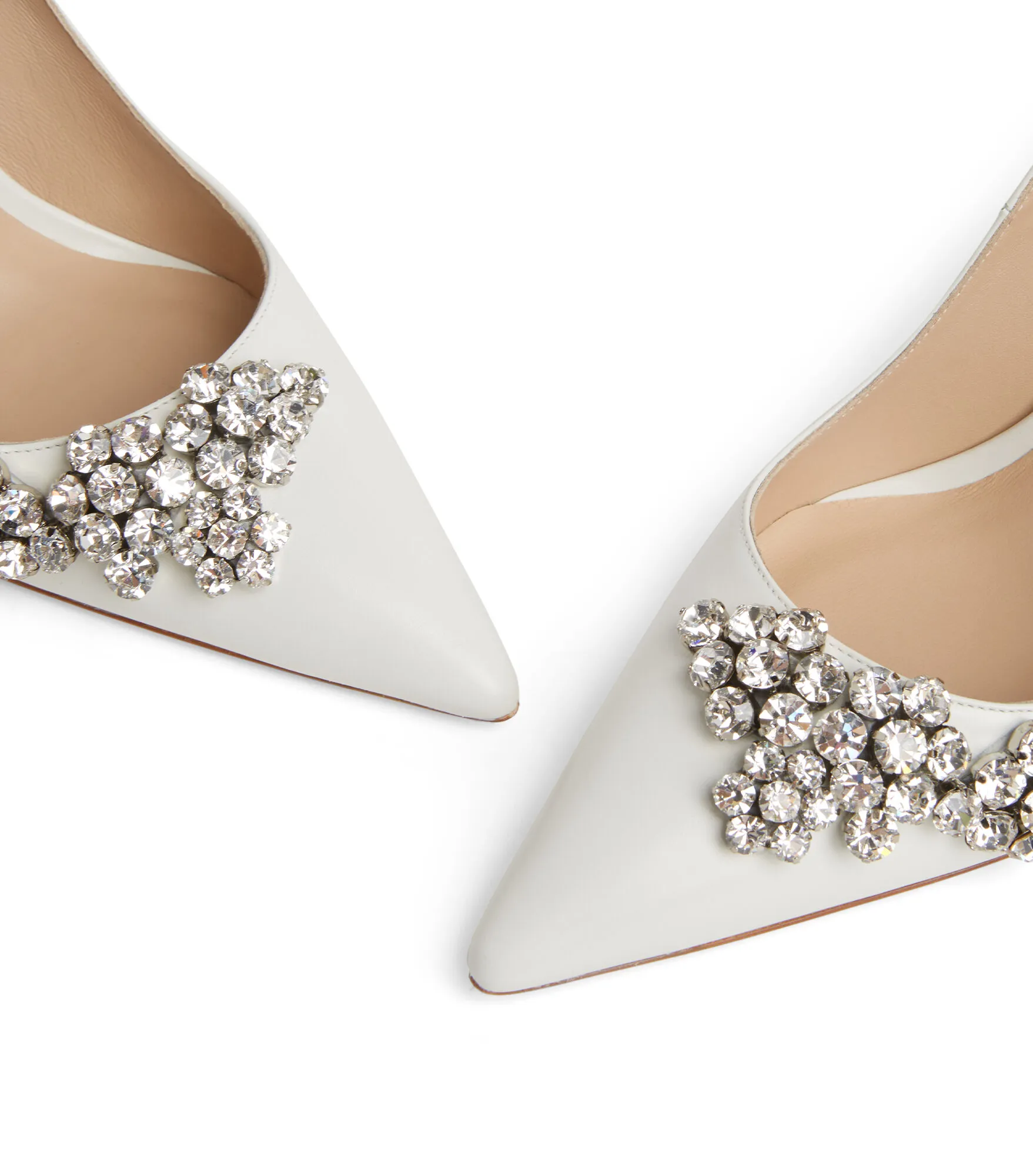 STUART CRYSTAL FLEUR 100 PUMP