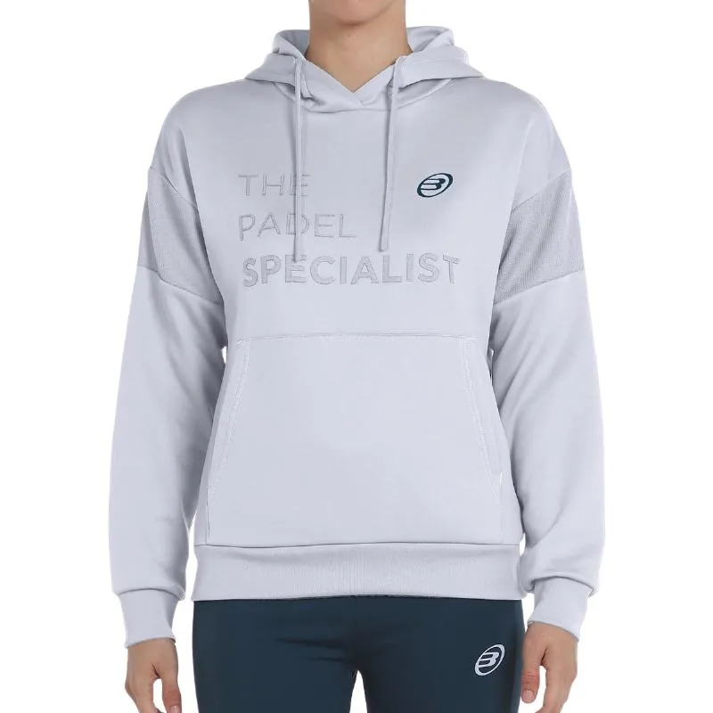 Sudadera Bullpadel Naos Gris Azulado | Bullpadel