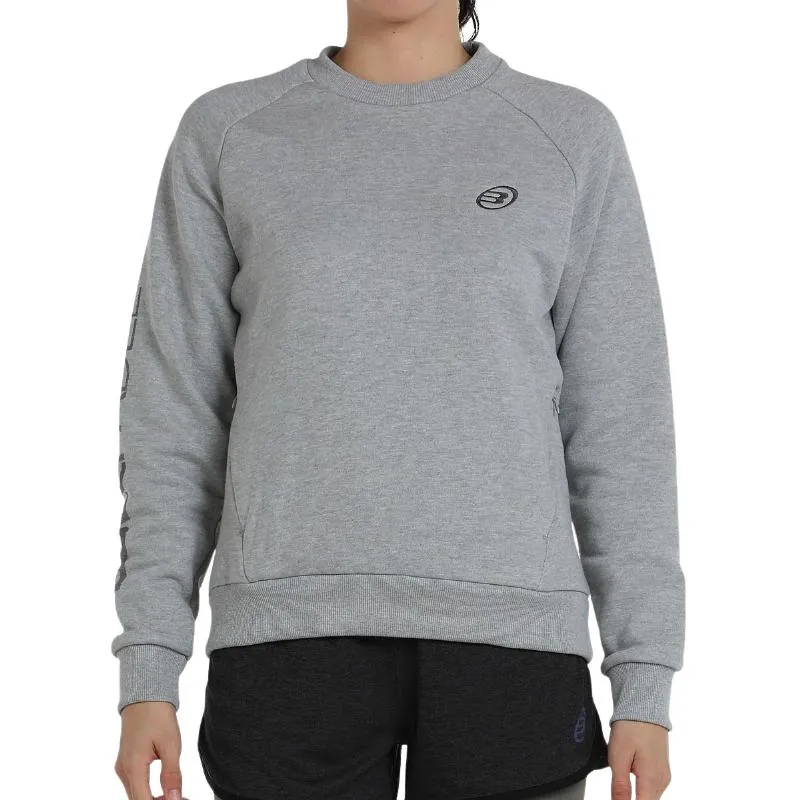 Sudadera Bullpadel Natas Gris Medio Vigore | Bullpadel