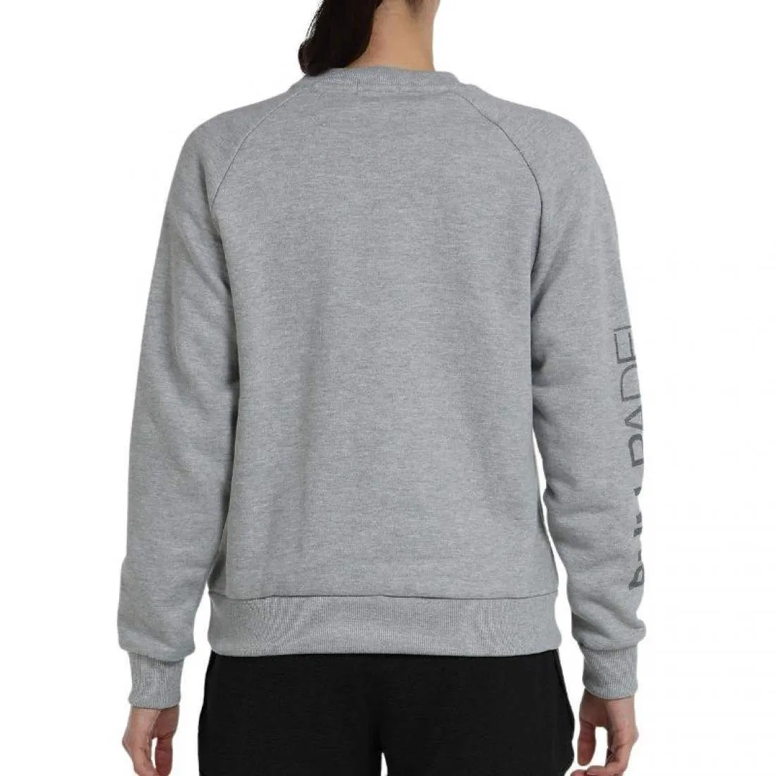 Sudadera Bullpadel Natas Gris Medio Vigore | Bullpadel