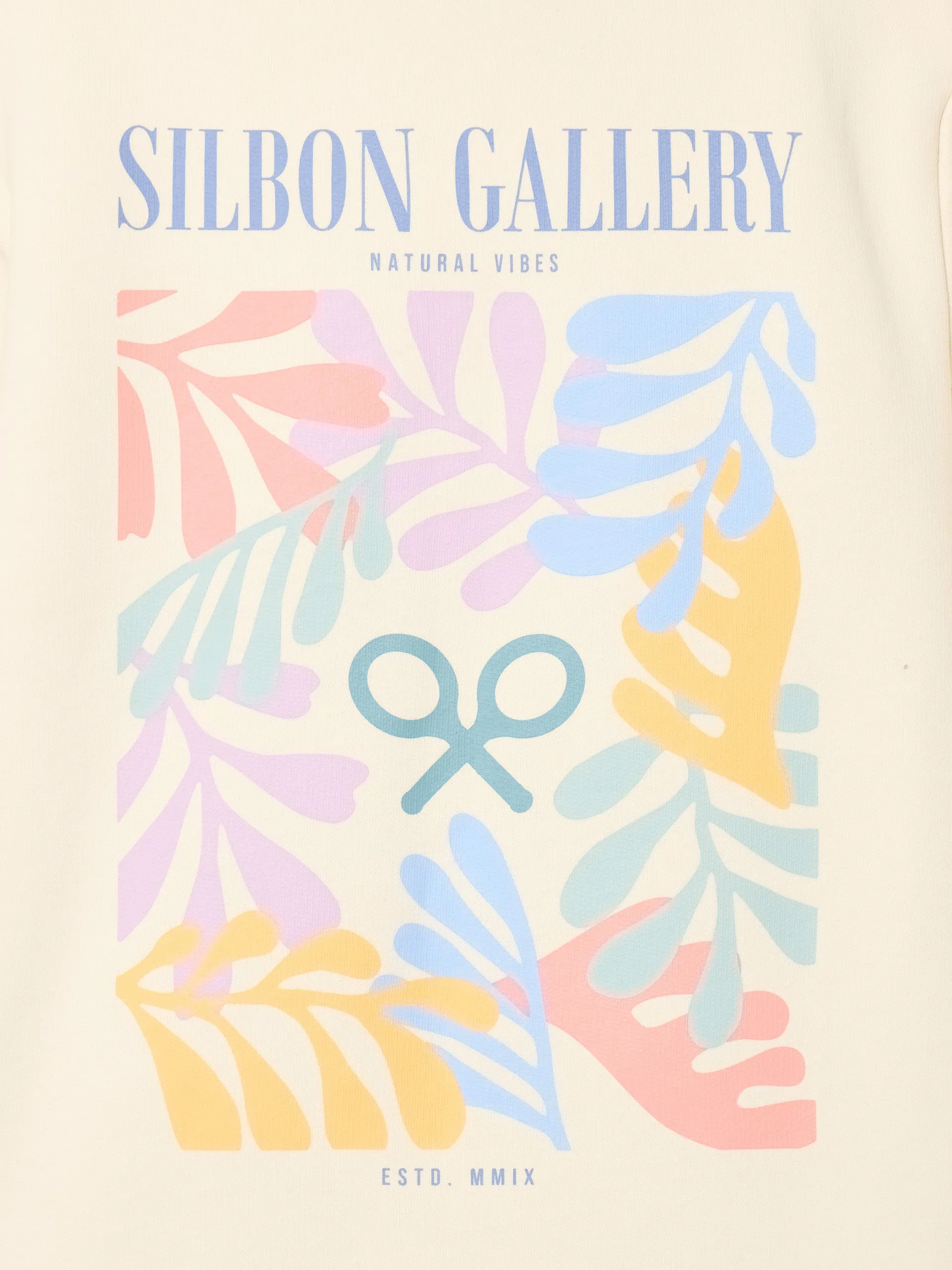 Sudadera capucha silbon gallery crema