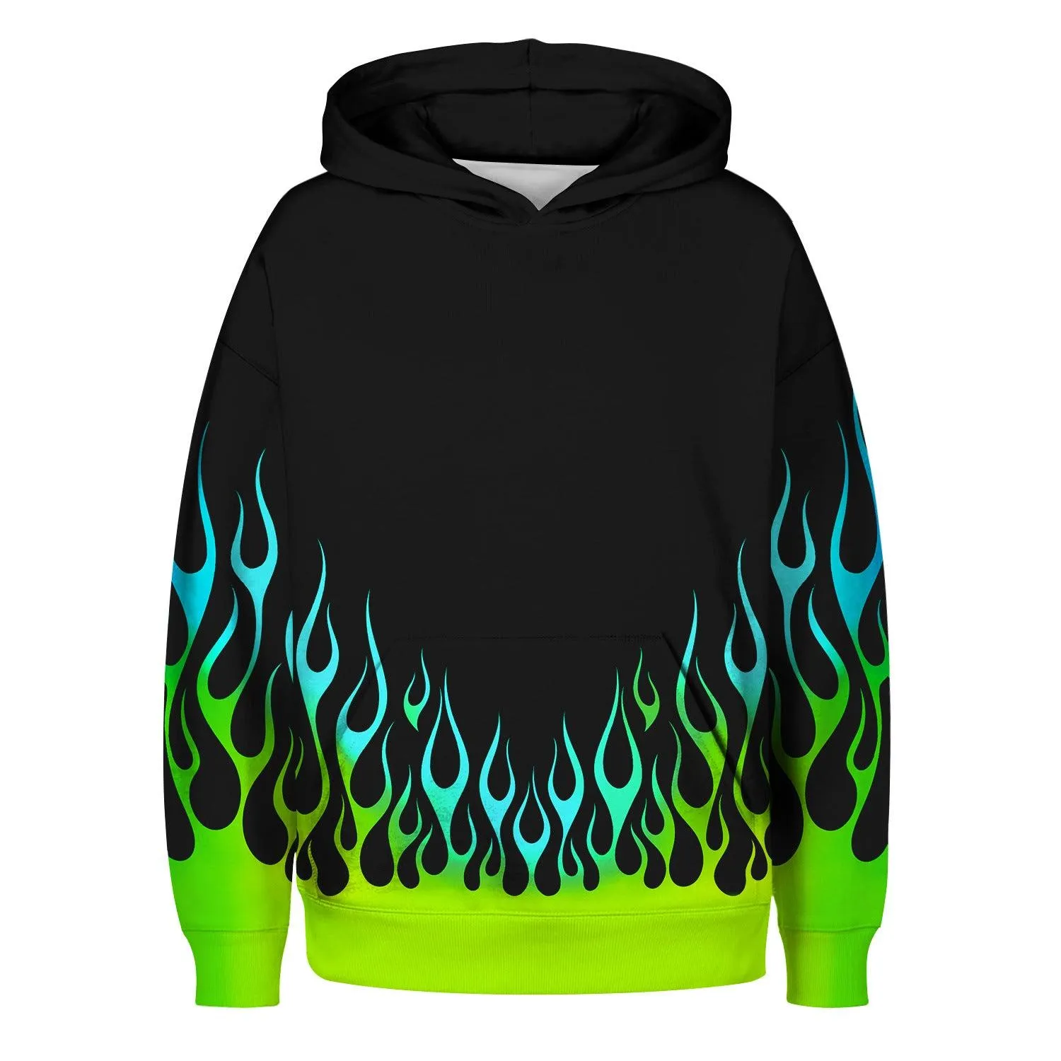 Sudadera con capucha con estampados