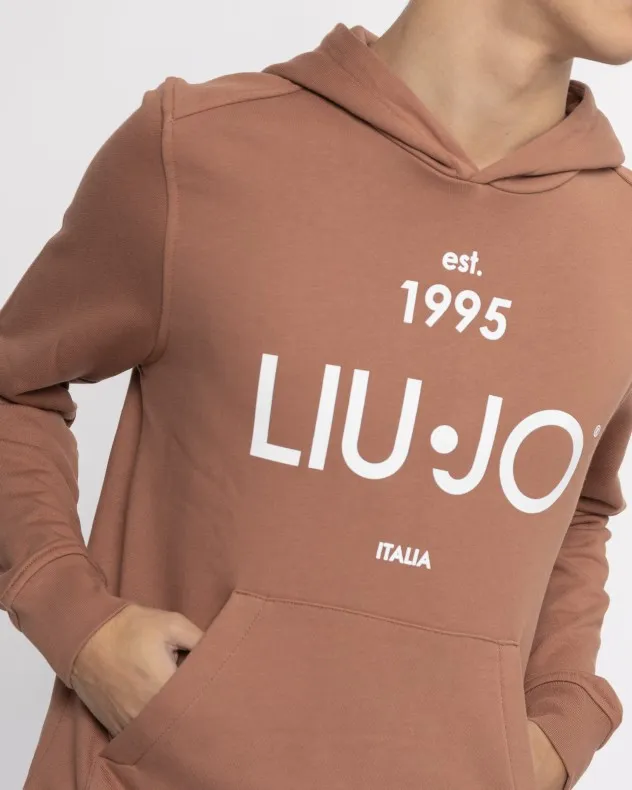 Sudadera Liu Jo ESTHOODIE Naranja