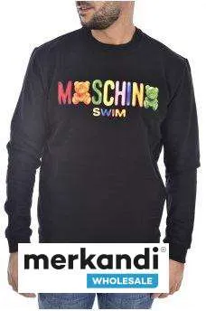 SUDADERA NEGRA MOSCHINO AL POR MAYOR  DISPONIBLE DE LA S A LA XL, EXCELENTE PRECIO