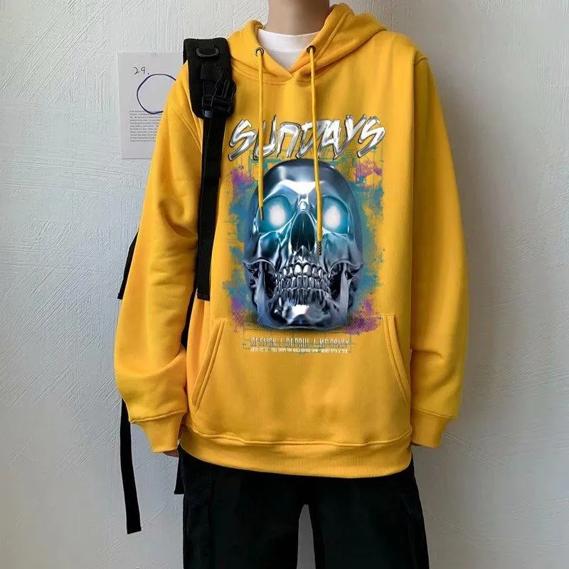 Sudadera polar con capucha varios estampados