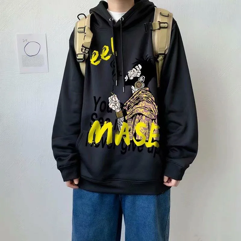 Sudadera polar con capucha varios estampados