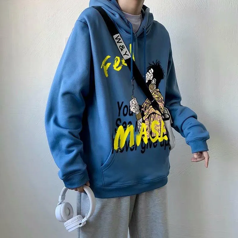 Sudadera polar con capucha varios estampados