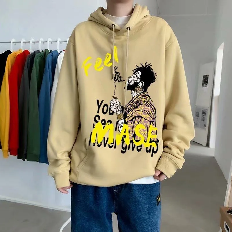 Sudadera polar con capucha varios estampados