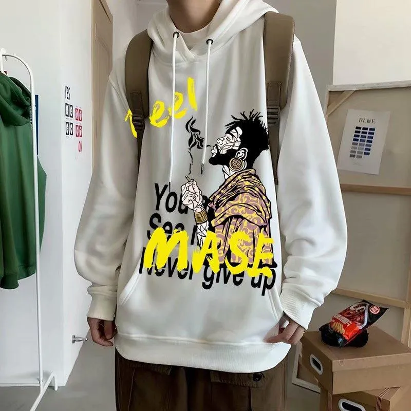 Sudadera polar con capucha varios estampados