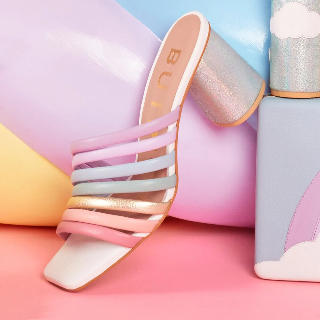 SWEET SUNSHINE STRIPES PUMP MULTICOLOR