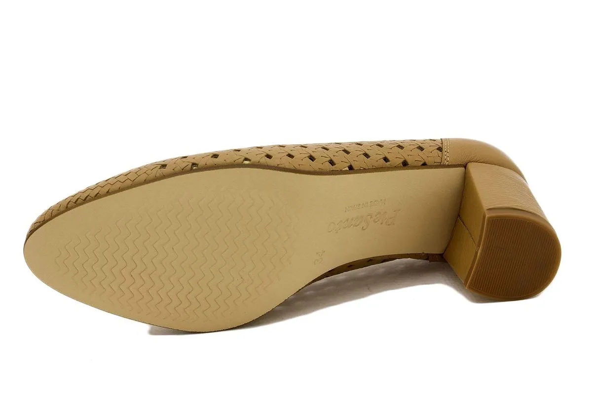 Tan Leather Pump