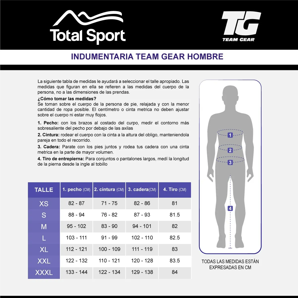 Team Gear Pantalón Recto – Hombre – 98430507