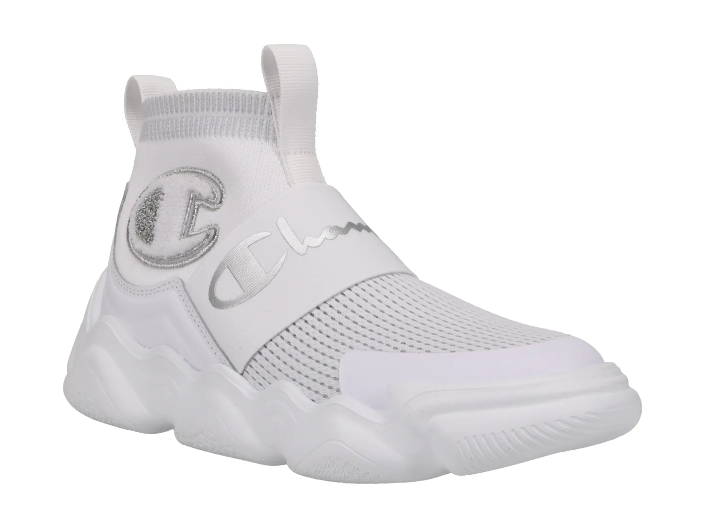Tenis Champion Rally Pro Blanco Para Niño