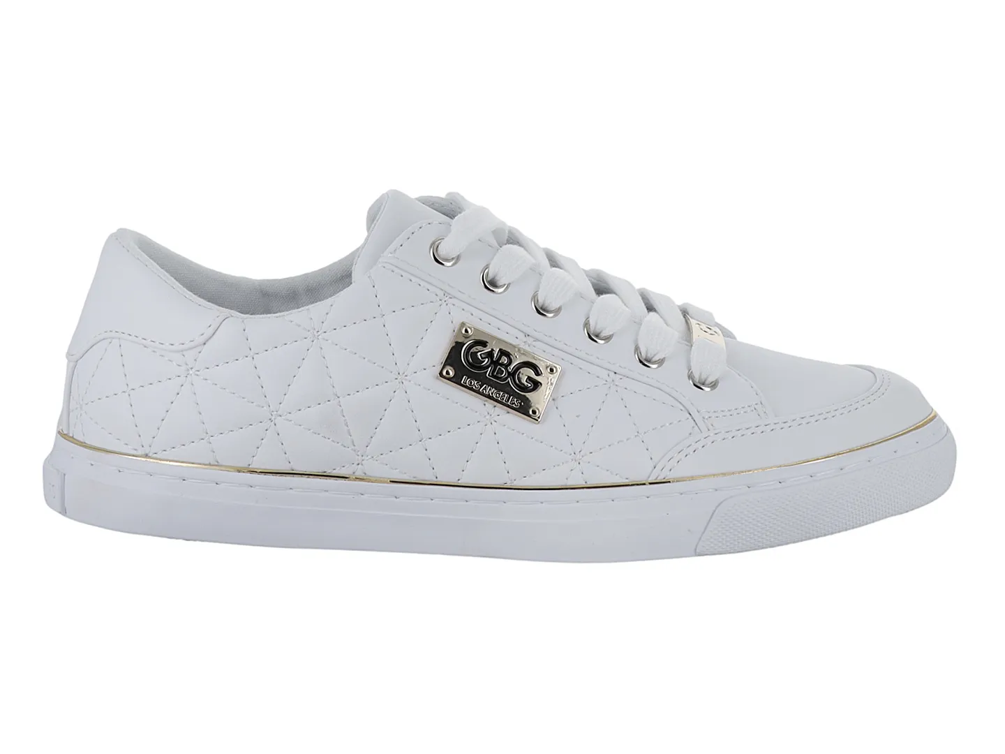 Tenis Gbg Omeric Blanco Para Mujer