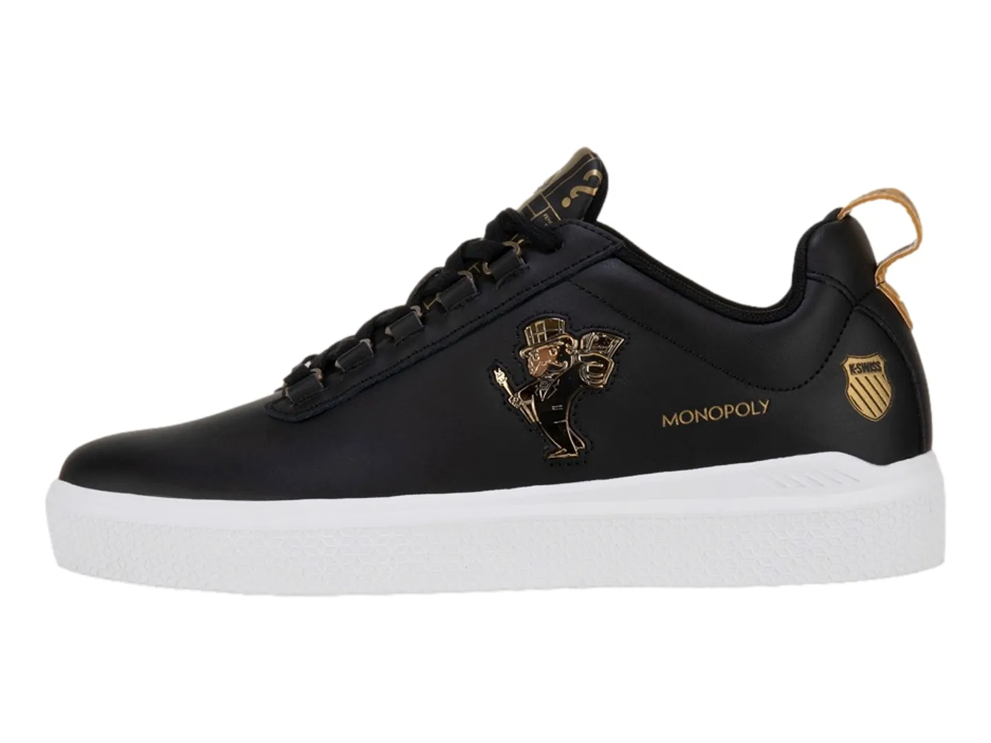TENIS KSWISS MONOPOLY NEGRO PARA HOMBRE