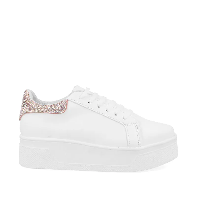 Tenis Urbano Trender color Blanco Tornasol para Mujer