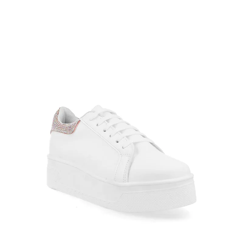 Tenis Urbano Trender color Blanco Tornasol para Mujer