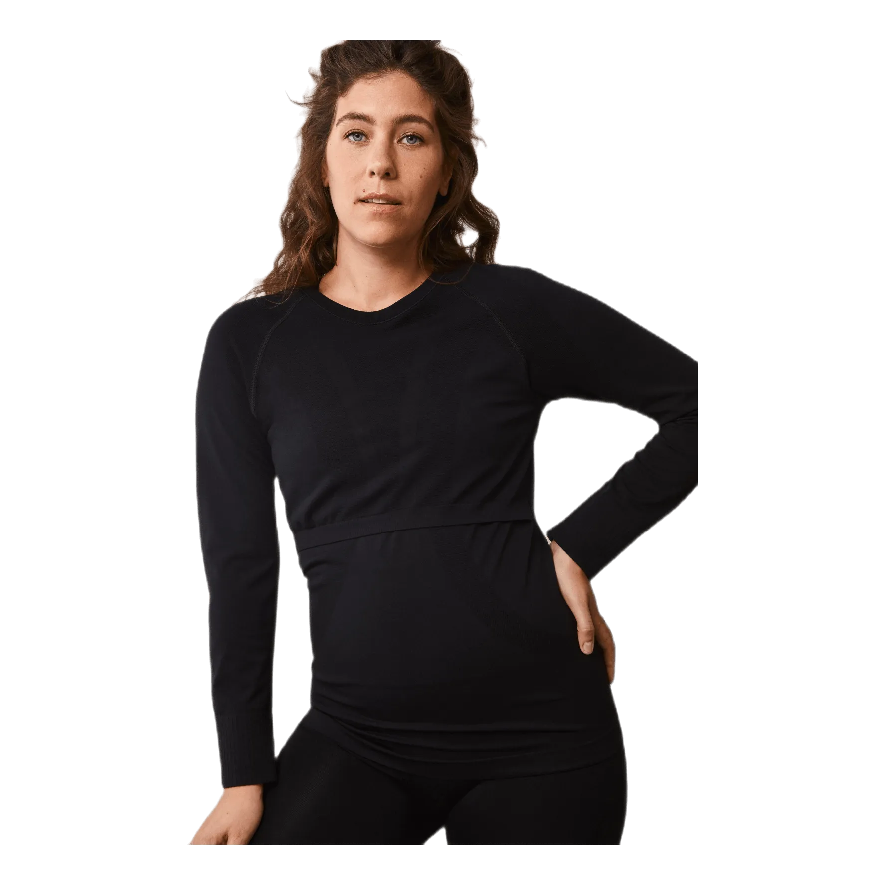 Tetas Sports Top l/s Black