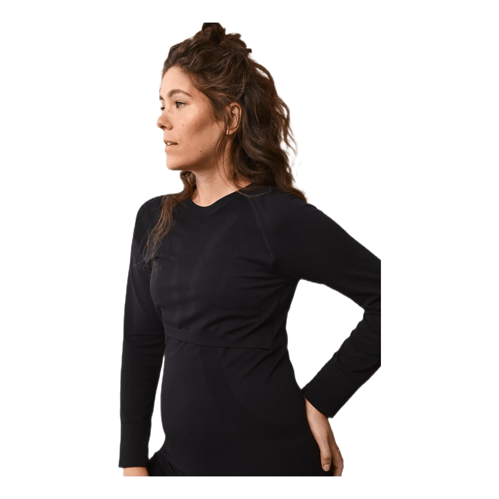 Tetas Sports Top l/s Black