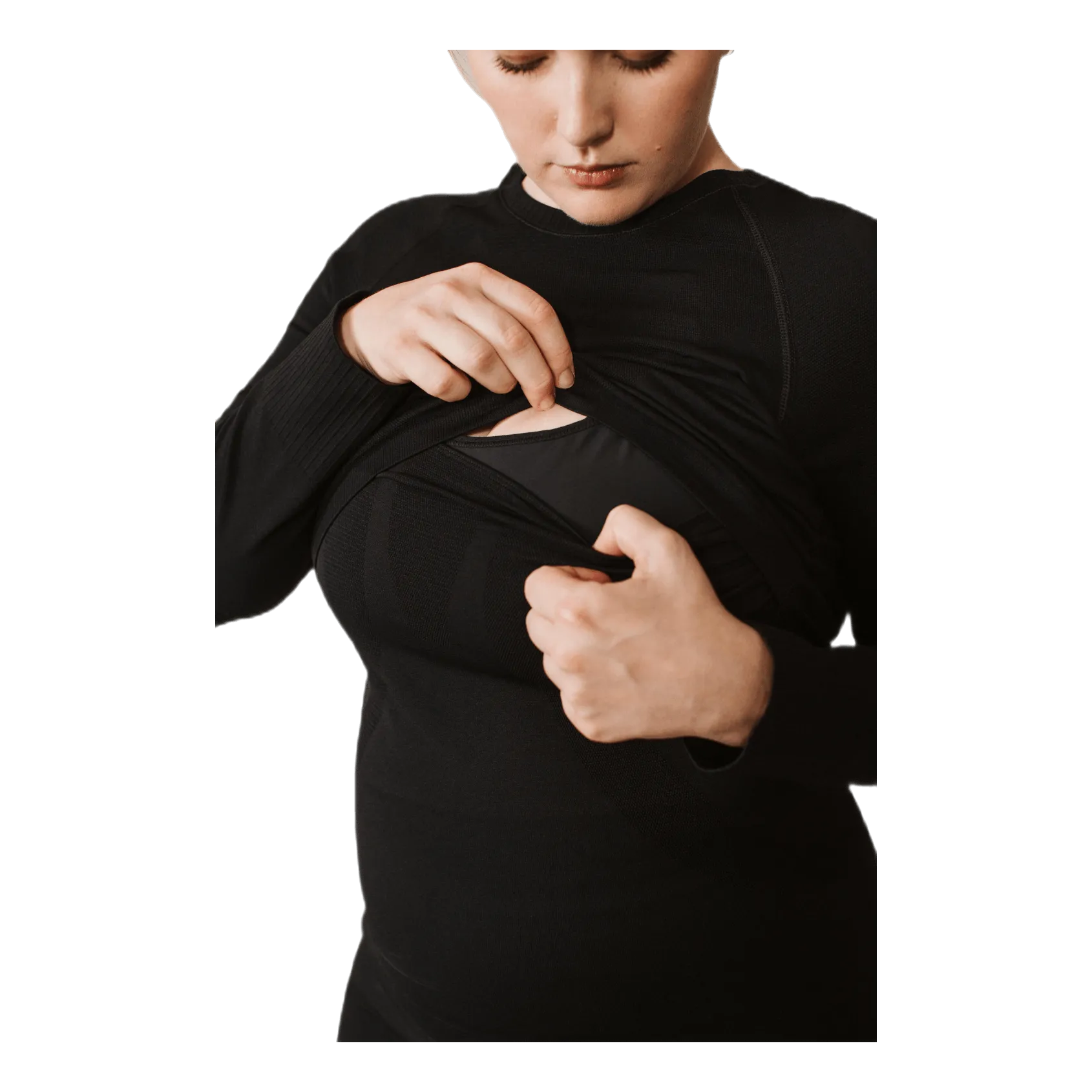 Tetas Sports Top l/s Black