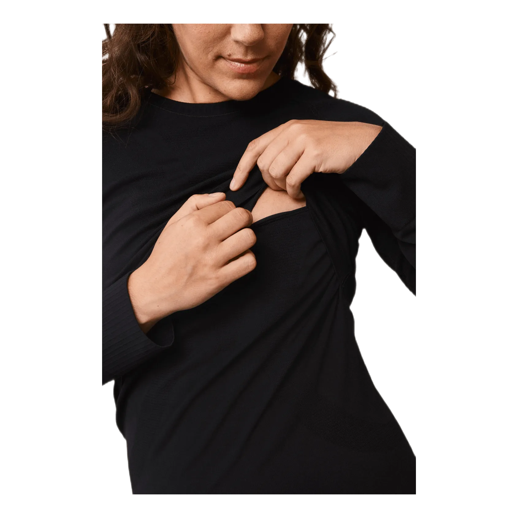 Tetas Sports Top l/s Black