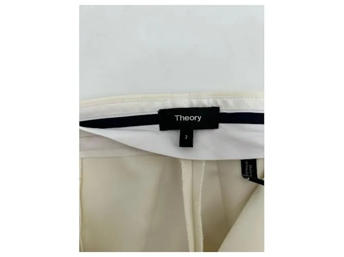 Theory Pantalón TEORÍA T.US 2 poliéster Beige 