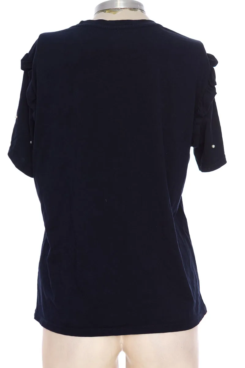 TOP / CAMISETA COLOR AZUL  FLASHY