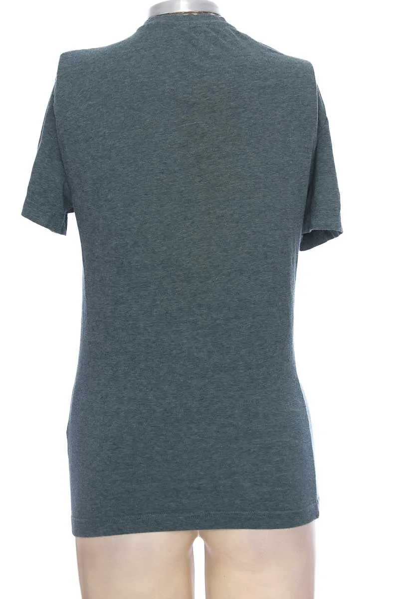 TOP / CAMISETA COLOR AZUL  H&AMP;M
